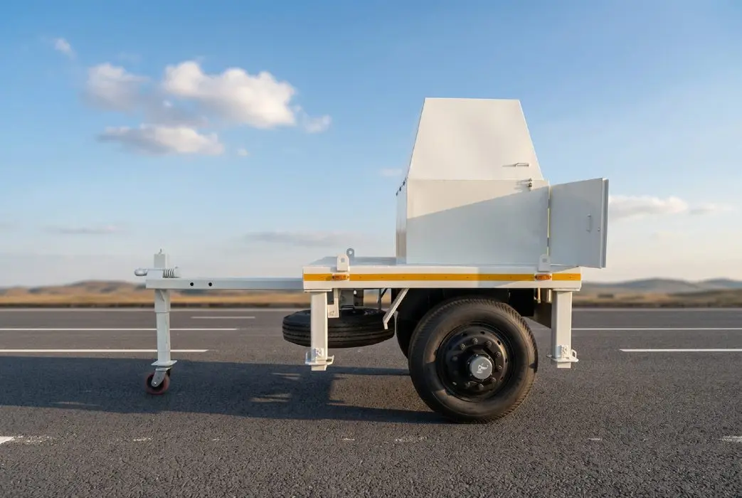 Mono Axle Drawbar — Defence Application