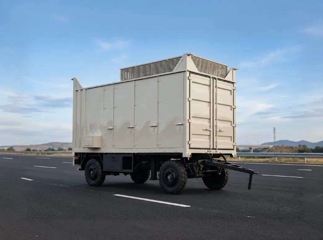 5.5 Mt Draw Bar Canopy for Load Bank