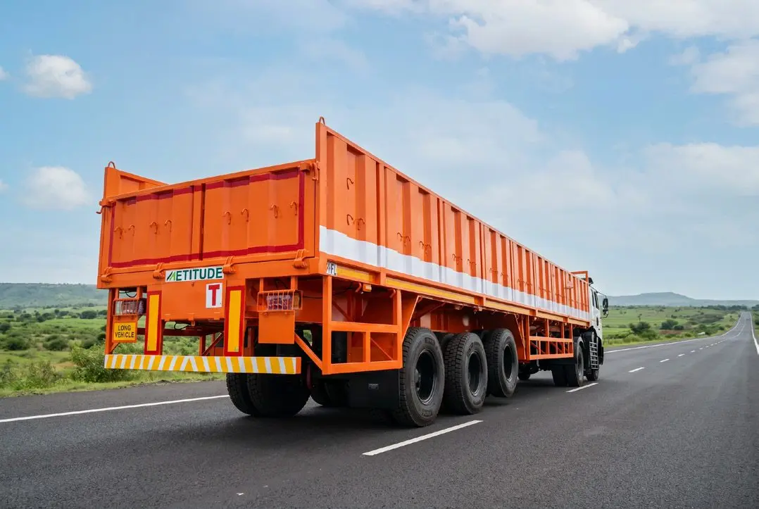 40ft 4ft Triple Axle Side Wall Trailer (55T)